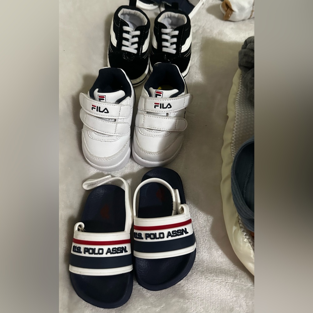 Fila Kids White Sneakers